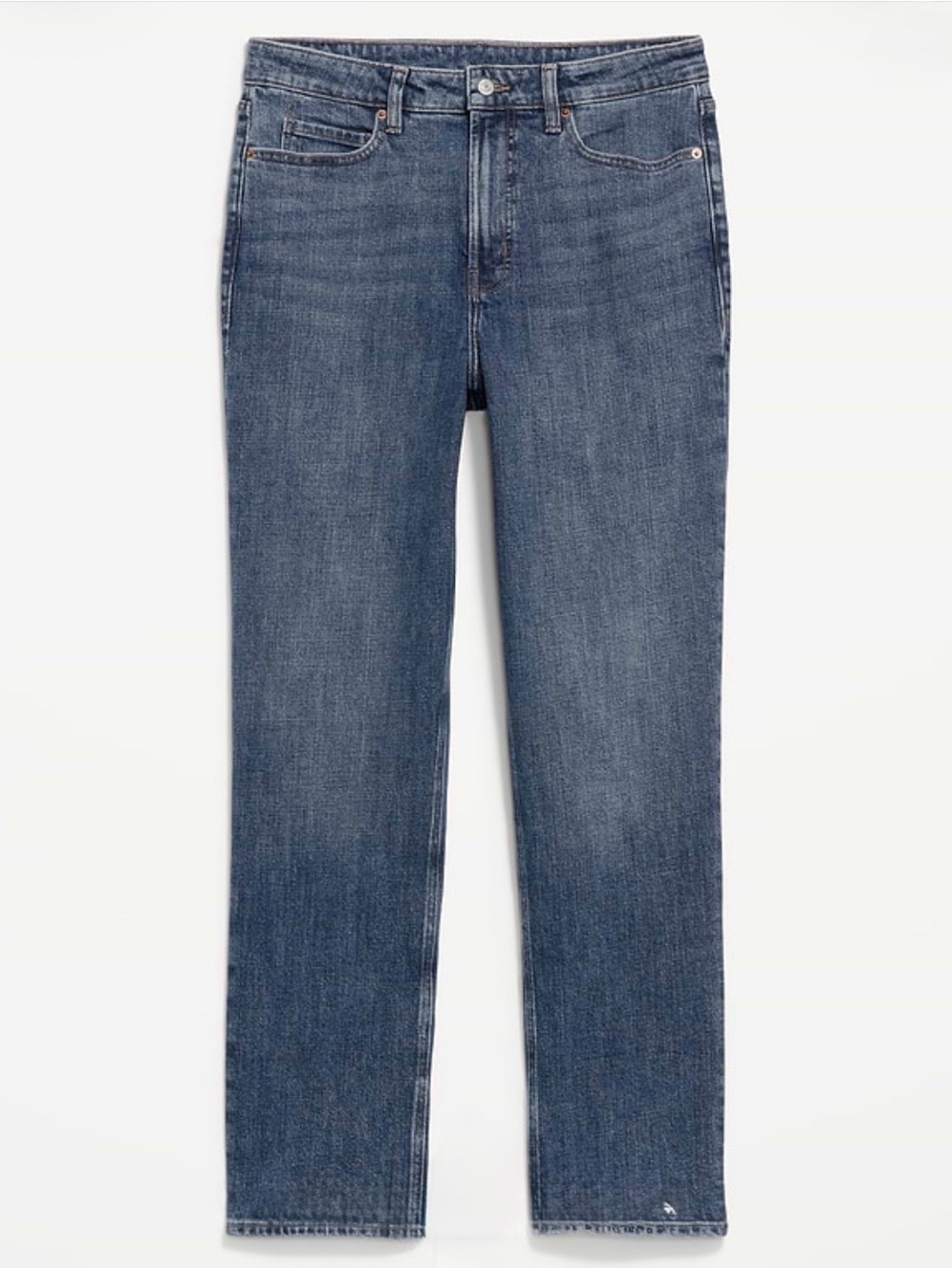 Old Navy Women's Dark Blue Straight Jeans